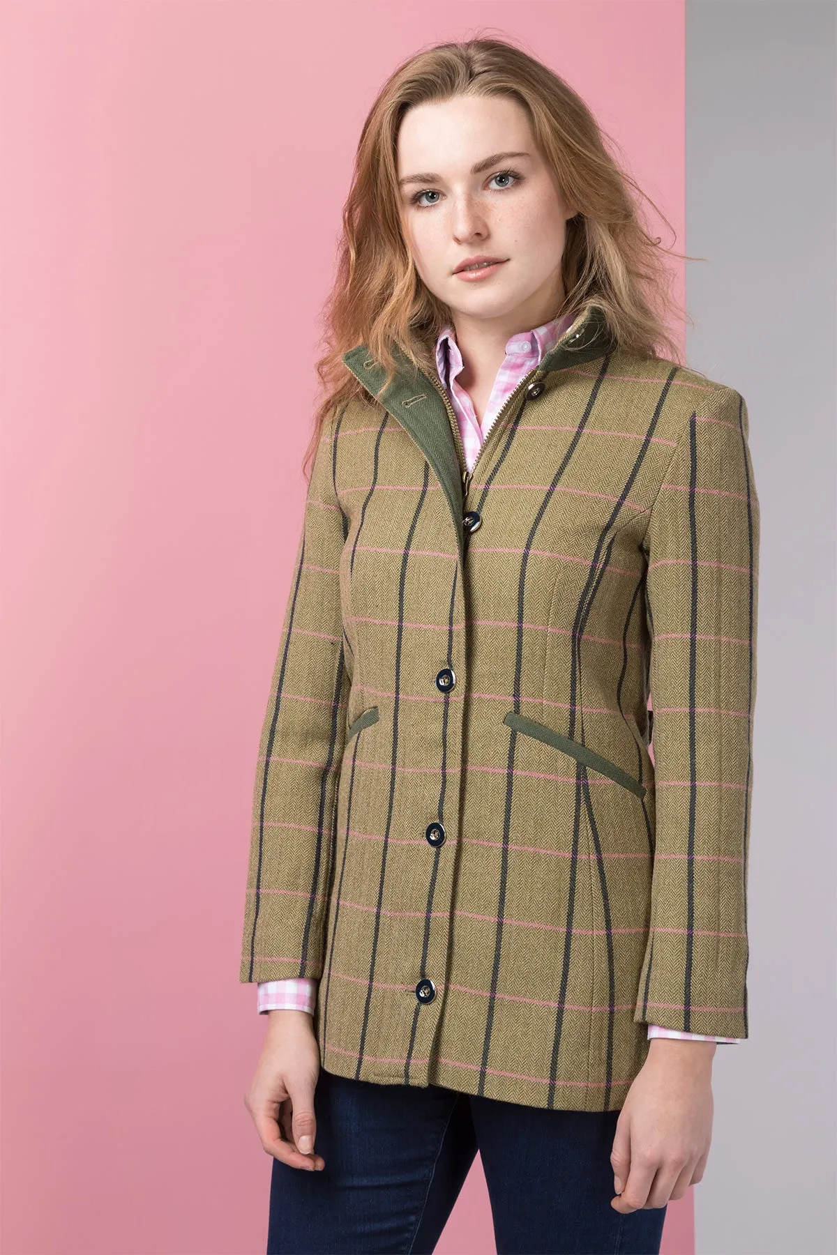 Ladies Tweed Coat - Beverley