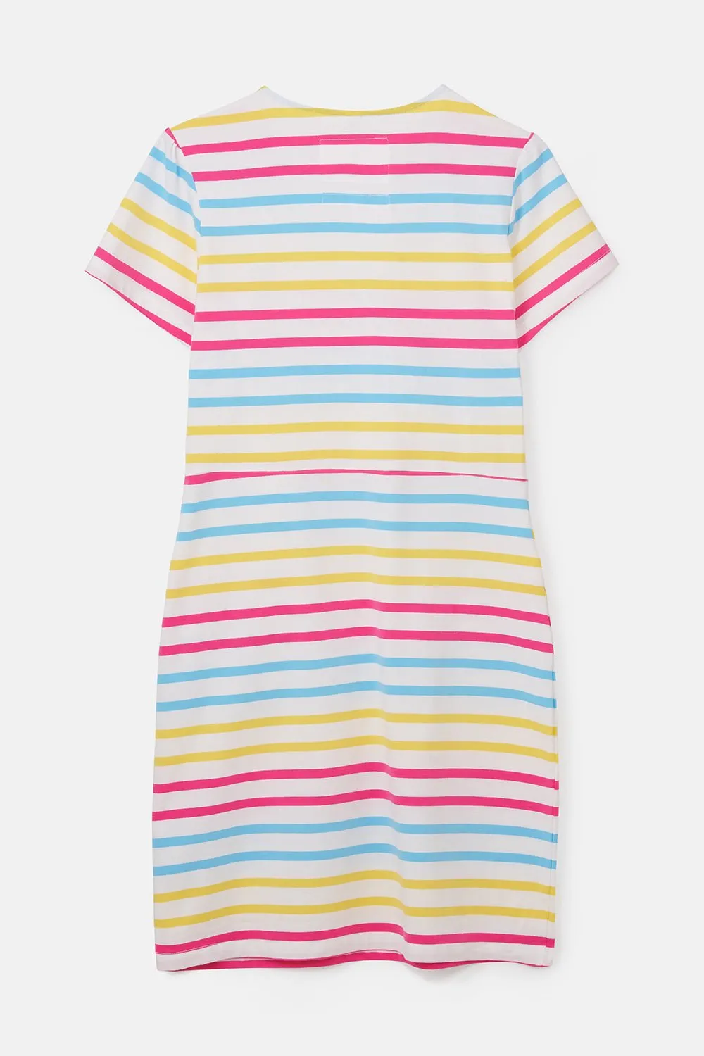 Lena Dress - Pink Sky Blue Stripe