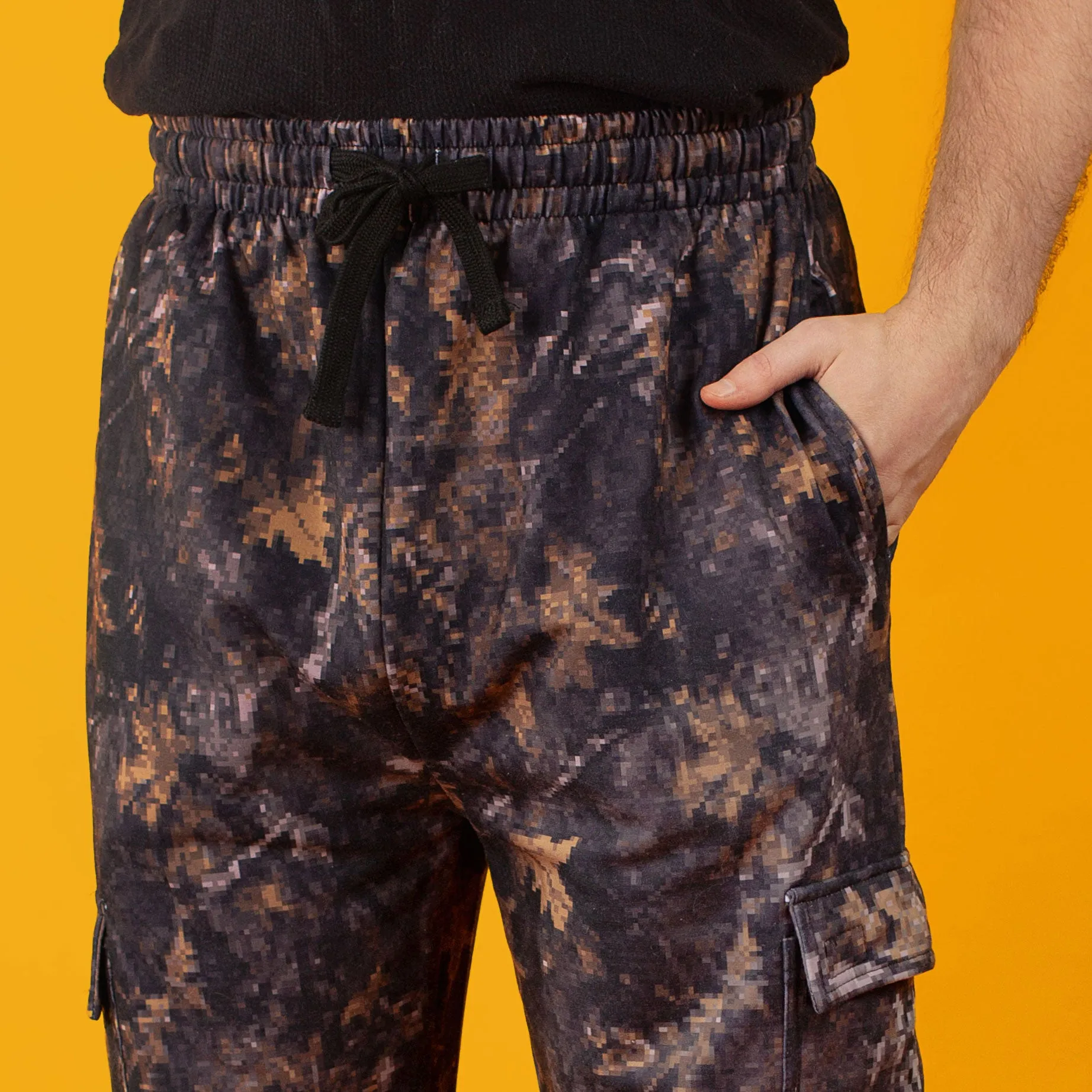 Lo-Res Camo Cargo Joggers