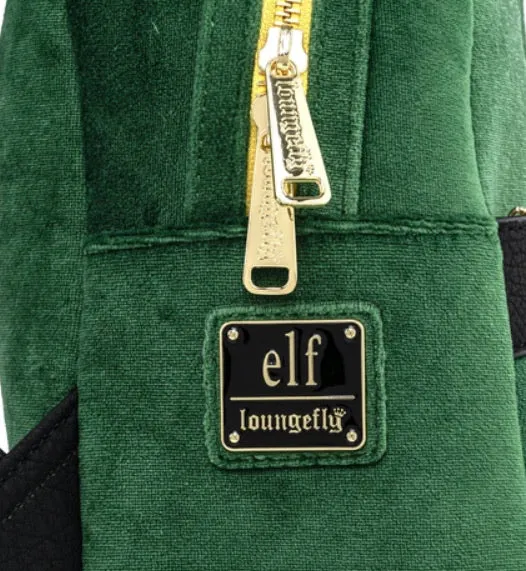 Loungefly Elf Buddy Cosplay Mini Backpack