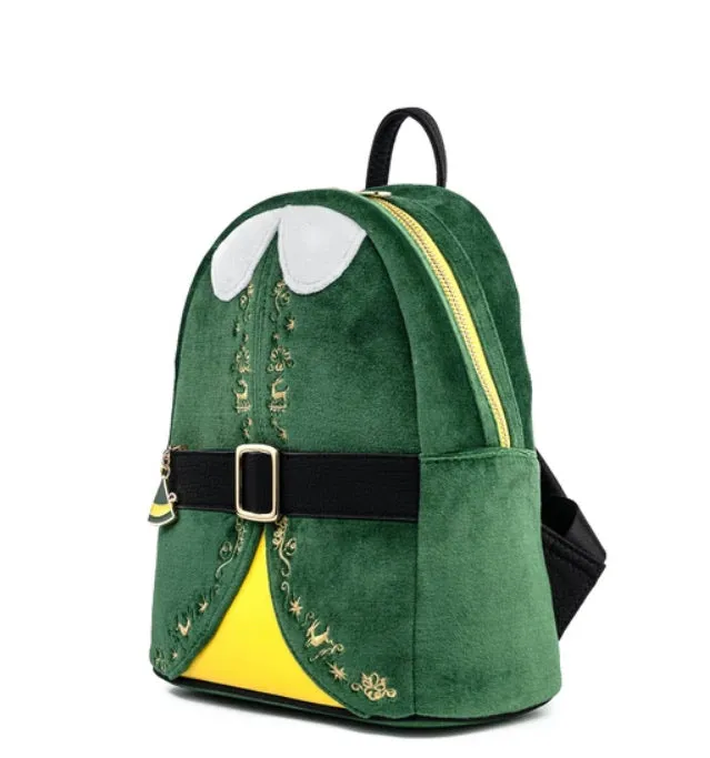 Loungefly Elf Buddy Cosplay Mini Backpack