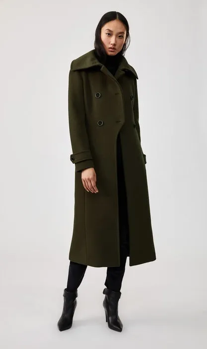 Mackage - Elodie Wool Coat in Army