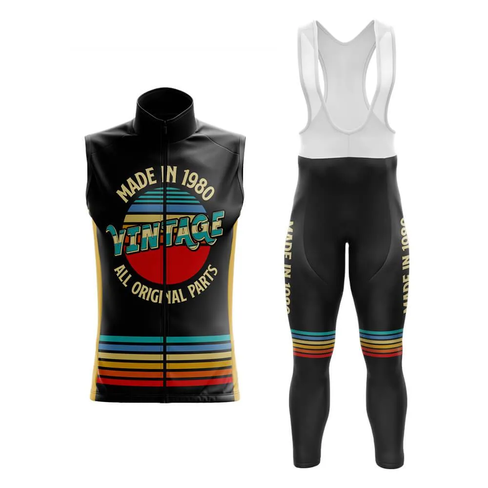 Made in 1980 Vintage Club Cycling Kit