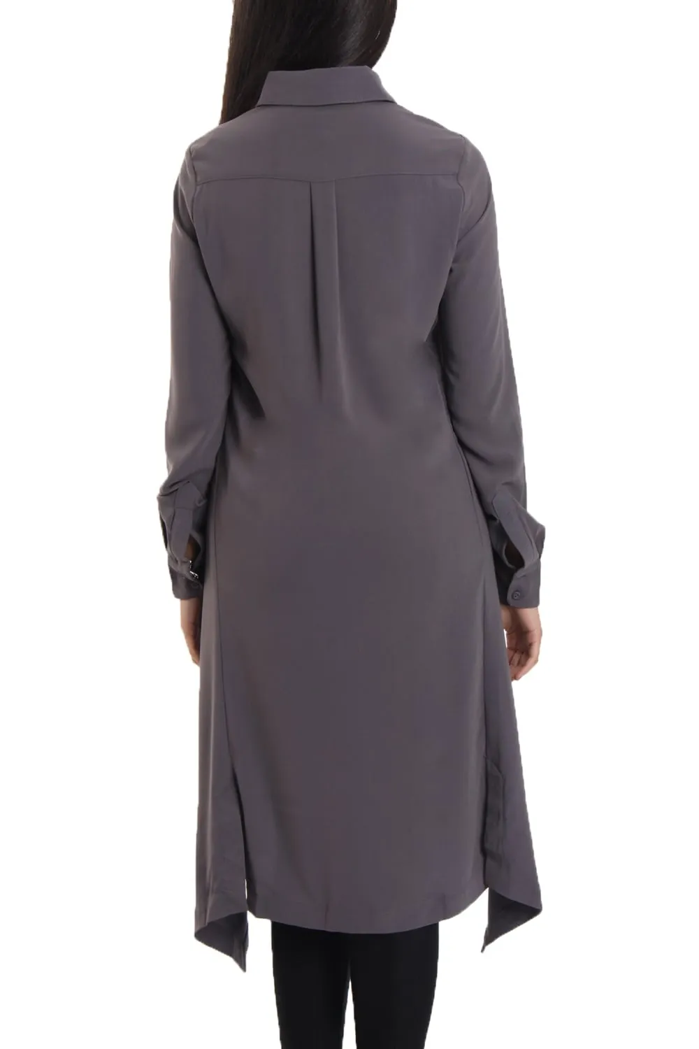 Maxi Longline Shirt Dress