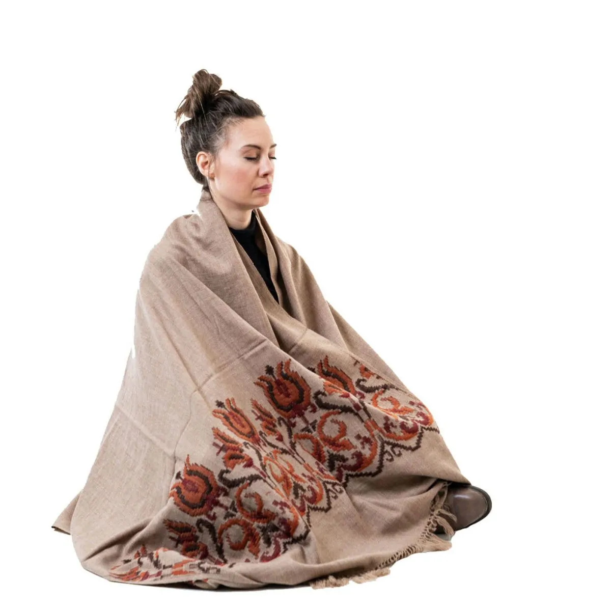 Meditation Shawl / Meditation Blanket / Prayer Shawl for Men Women (Transform)