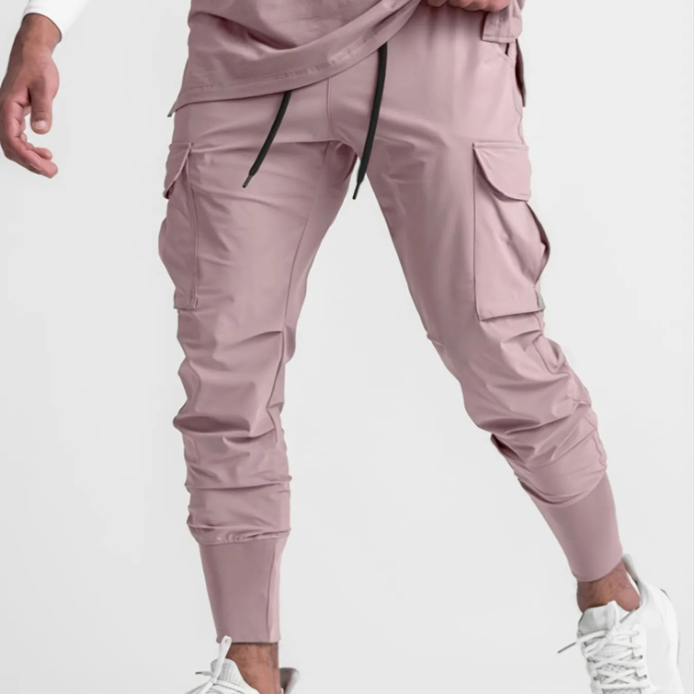 Men's Casual Cargo Sports Pants For Running Training