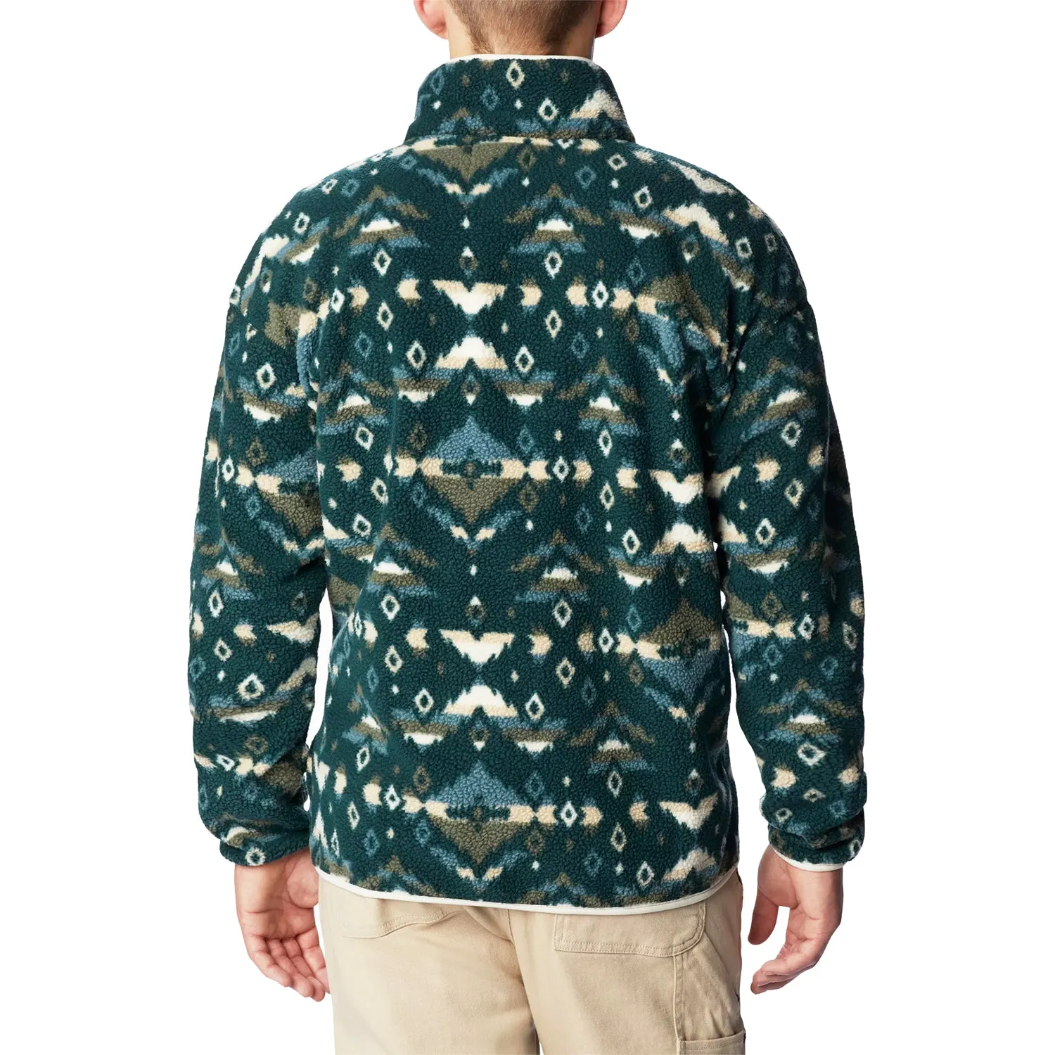 Men's Columbia Helvetia Half Snap Fleece Spruce Rocky Mountain