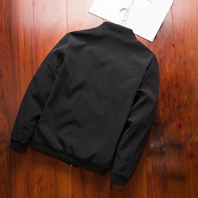 Men's Slim Fit Bomber Jacket