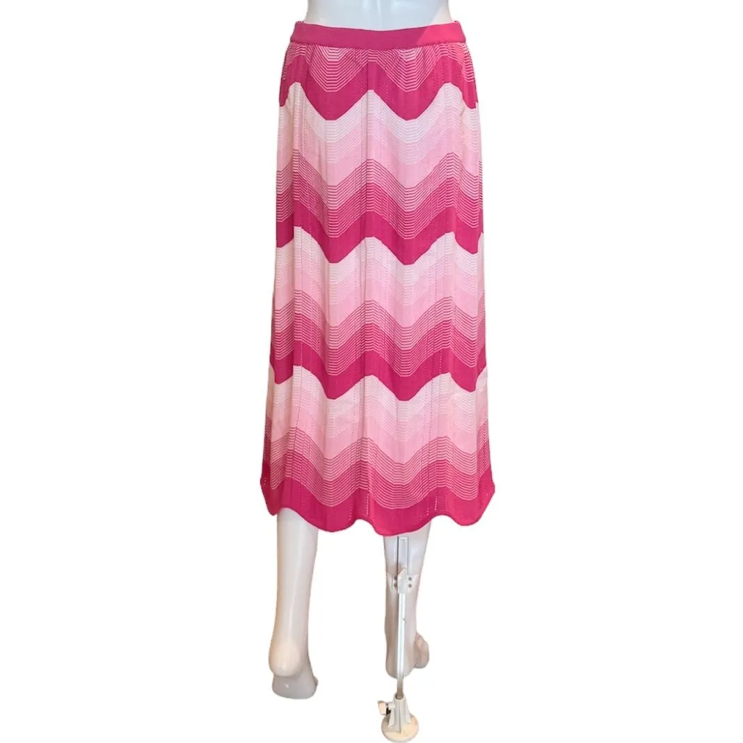 Missy Midi Pencil Skirt | Pink