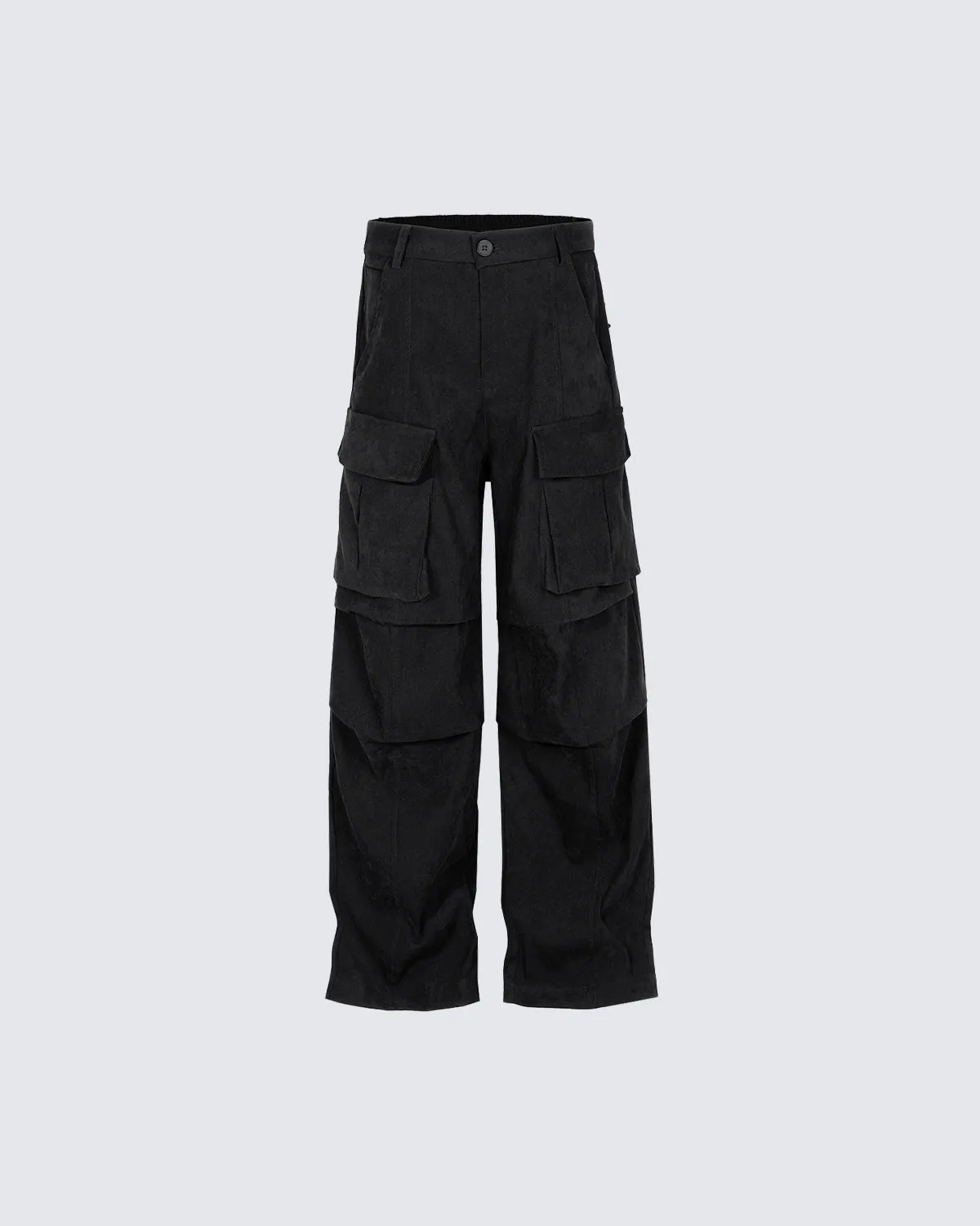 Multi-pocket Pleated Cargo Pants