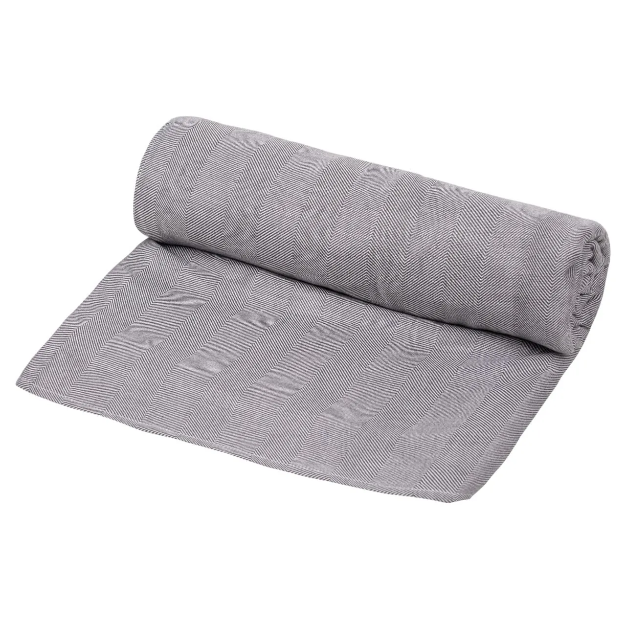 Mush Ultra-Soft, Light weight & Thermoregulating, All Season 100% Bamboo Blanket & Dohar (Light Grey, Small - 3.33 x 4.5 ft)