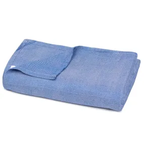 Mush Ultra-Soft, Light Weight & Thermoregulating, All Season 100% Bamboo Blanket & Dohar (Navy Blue, Large - 5 x 7.5 ft)