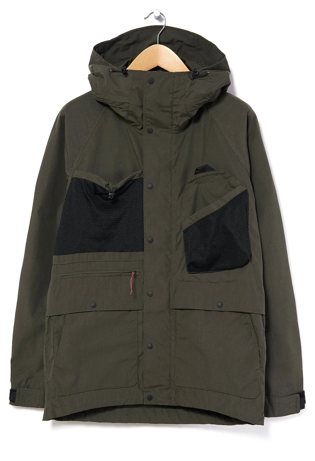 Nanga Takibi Mountain Men's Parka Jacket - Dark Khaki