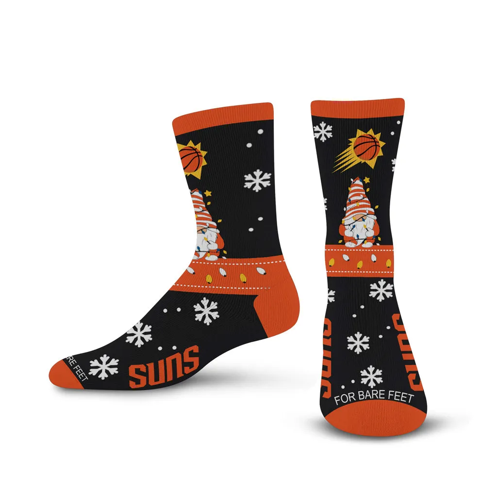 NBA Phoenix Suns For Bear Feet Sweater Gnome Socks