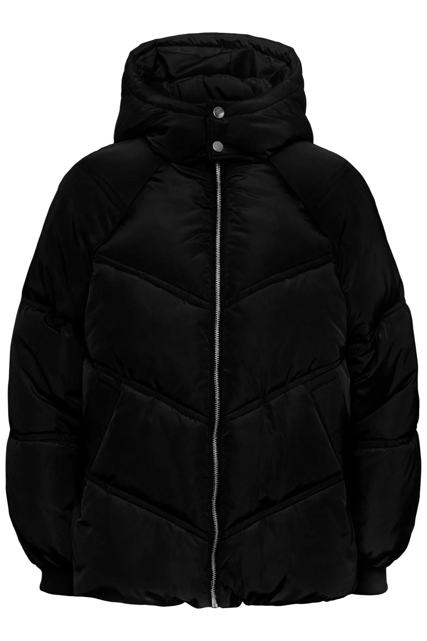 Neli City Puffed Jacket - Black