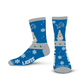 NFL Detroit Lions For Bear Feet Sweater Gnome Socks