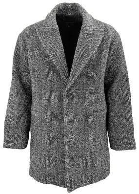 Nili Lotan Amherst Coat in Black/White