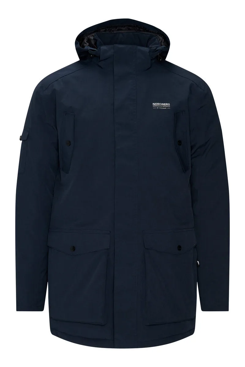 Nordberg Hallstein parka winterjas heren navy