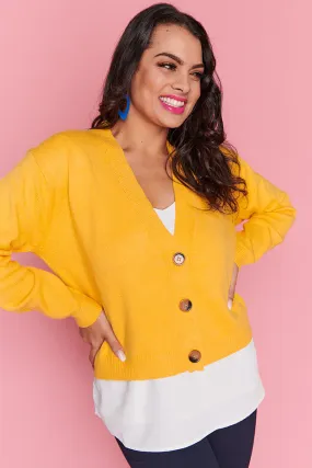 Norma Yellow Cardi