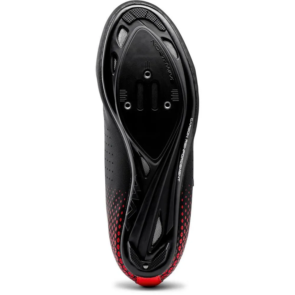 Northwave Core 2 Road Shoes - Black/Red