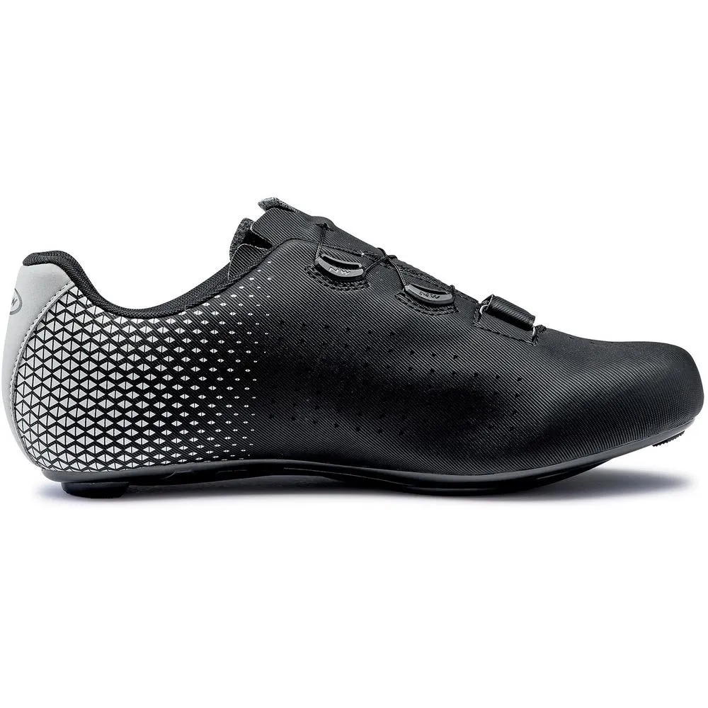 Northwave Core Plus 2 Wide Shoes - Black/Silver