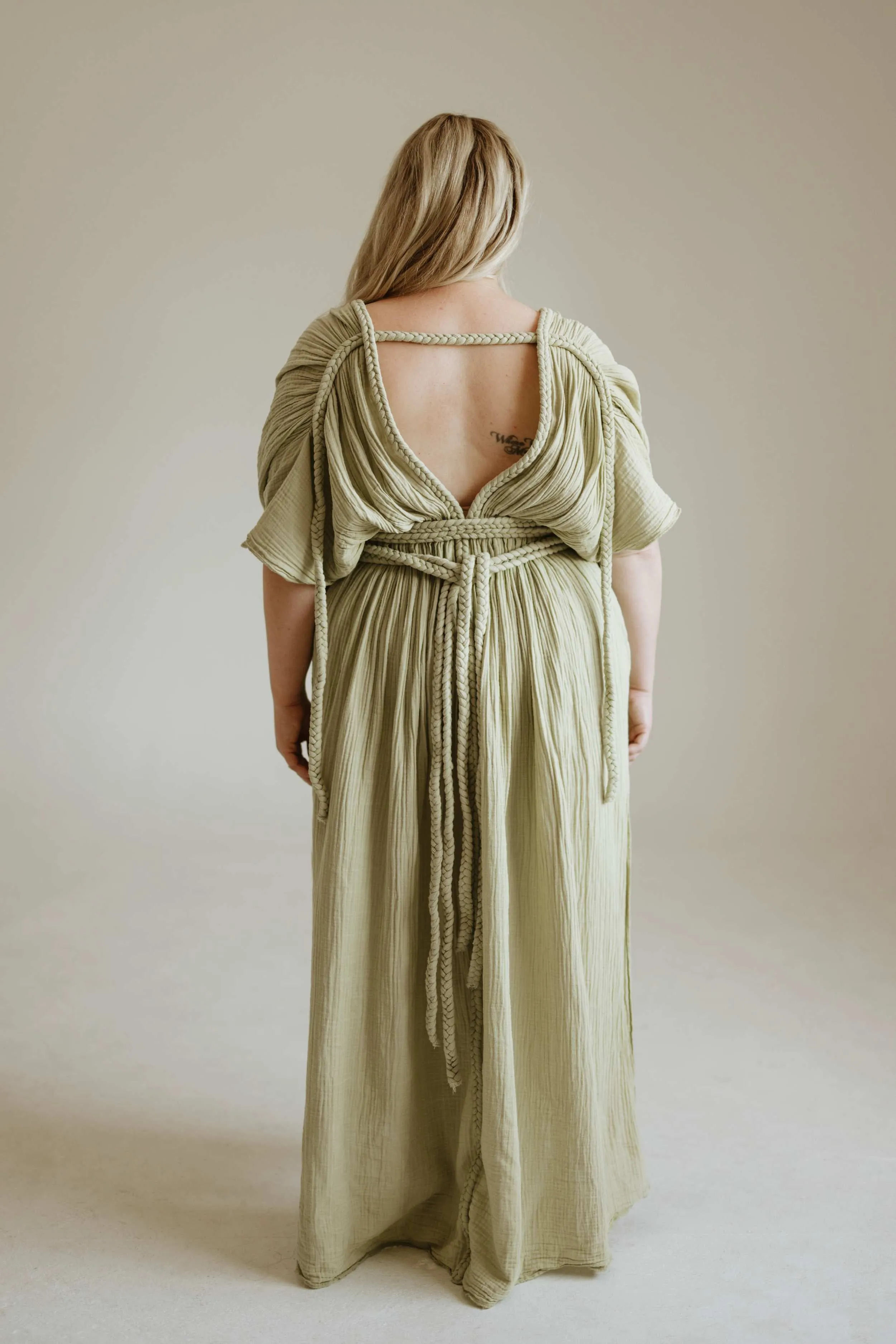 Ophelia Maxi Dress - Pistachio