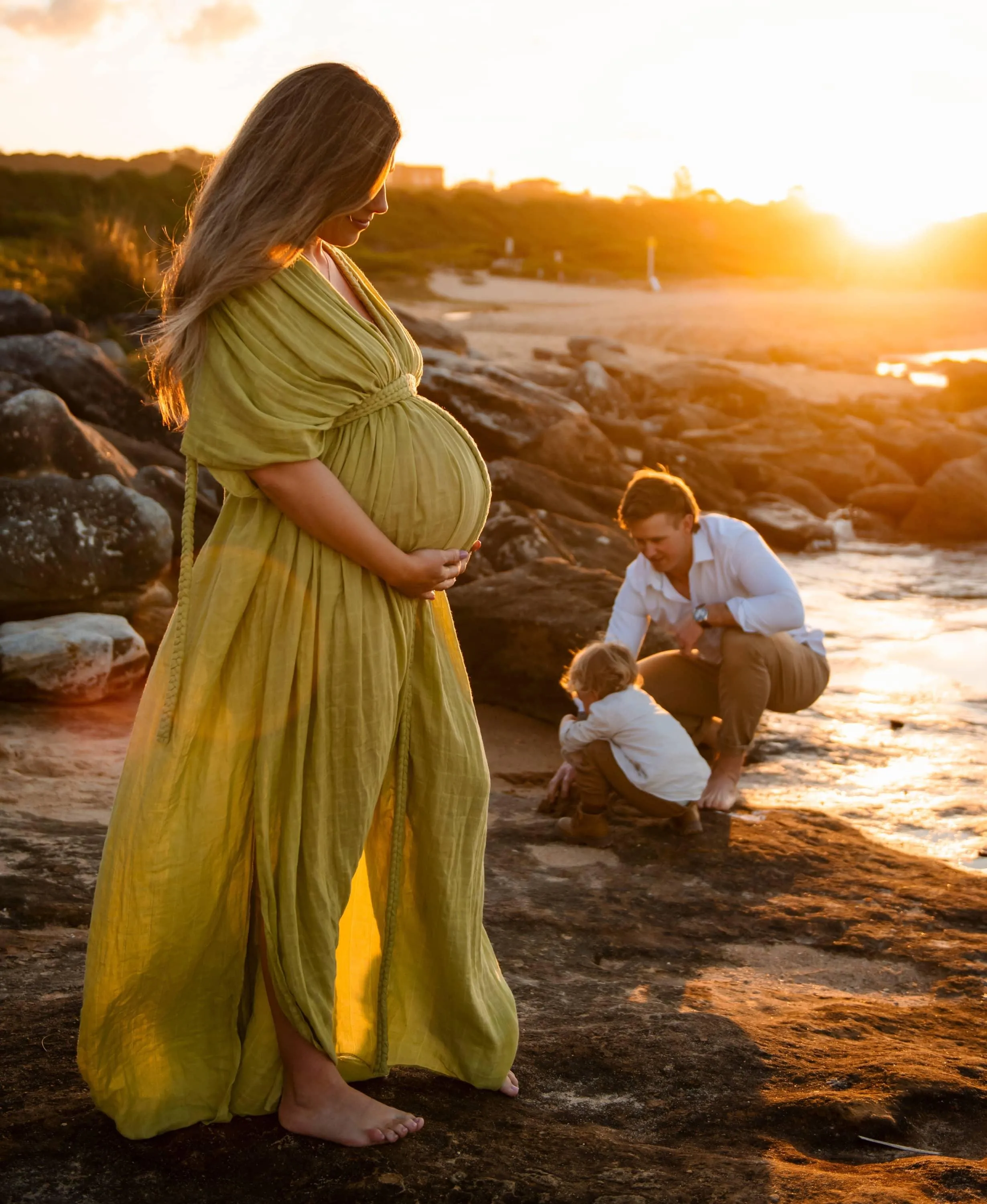 Ophelia Maxi Dress - Pistachio