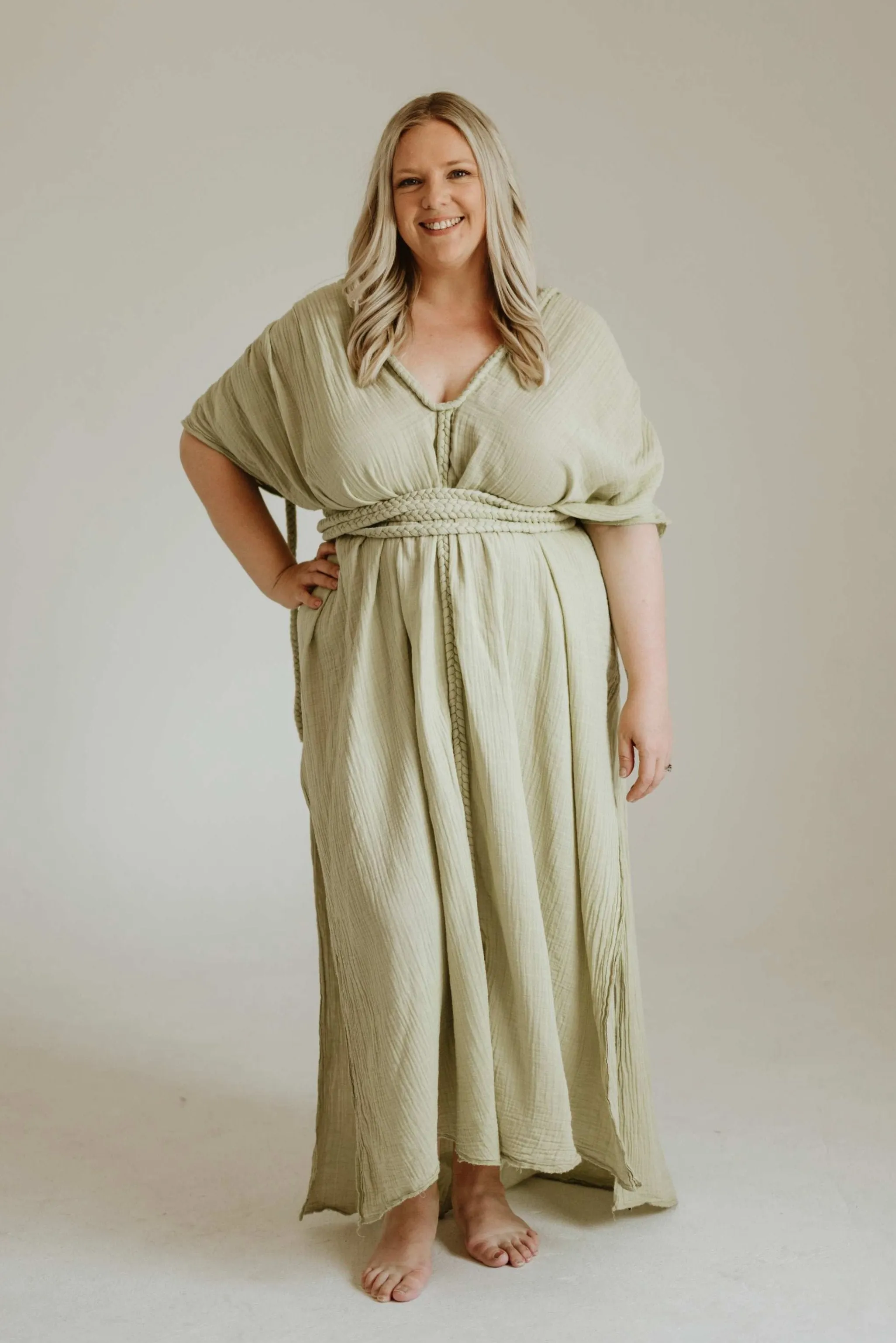 Ophelia Maxi Dress - Pistachio