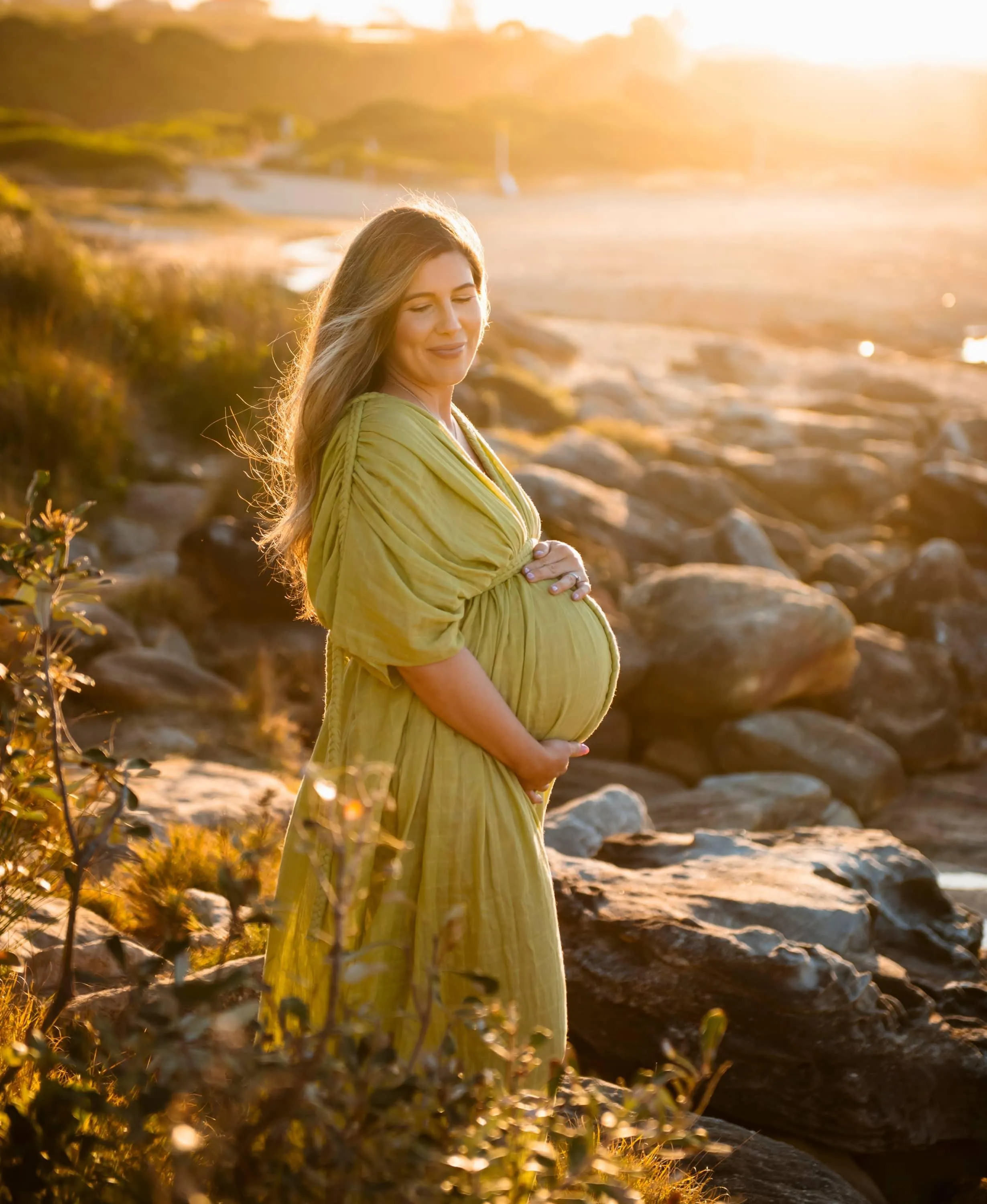 Ophelia Maxi Dress - Pistachio