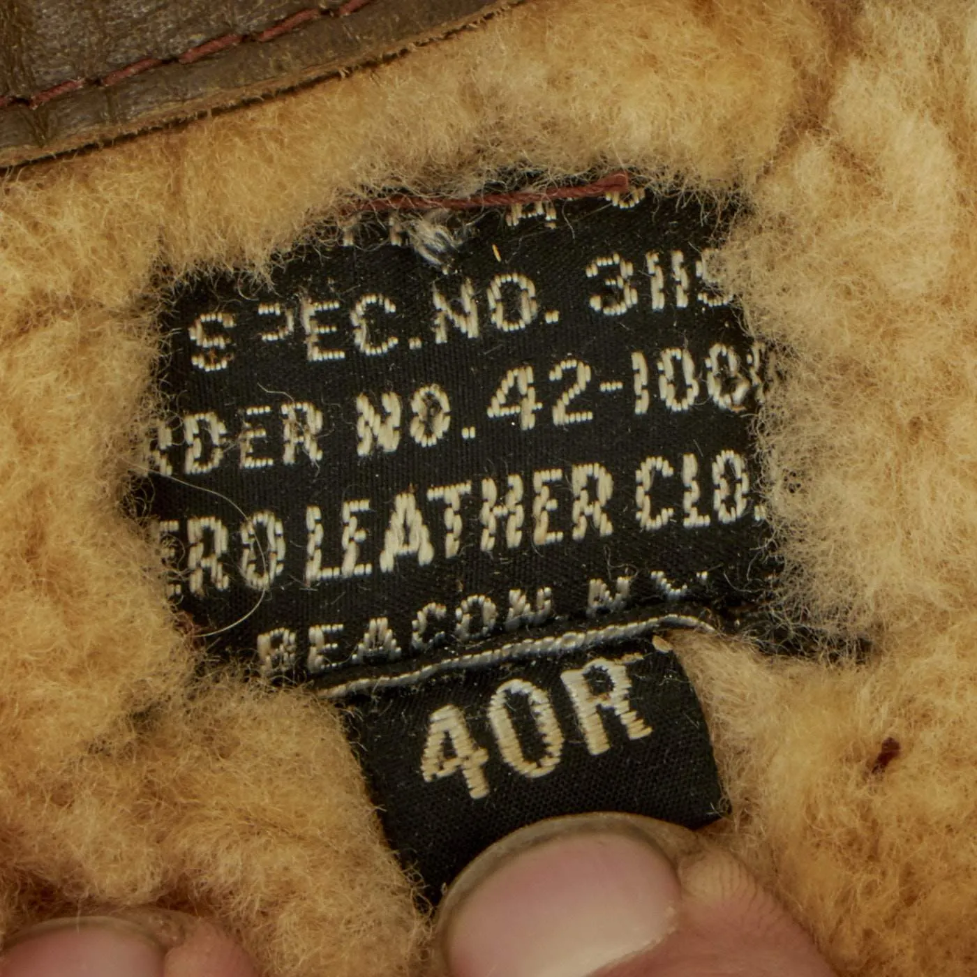 Original U.S. WWII Army Air Force Type B-7 Shearling Jacket with A-6 Pants and A-10 Boots - High Altitude Cold Weather