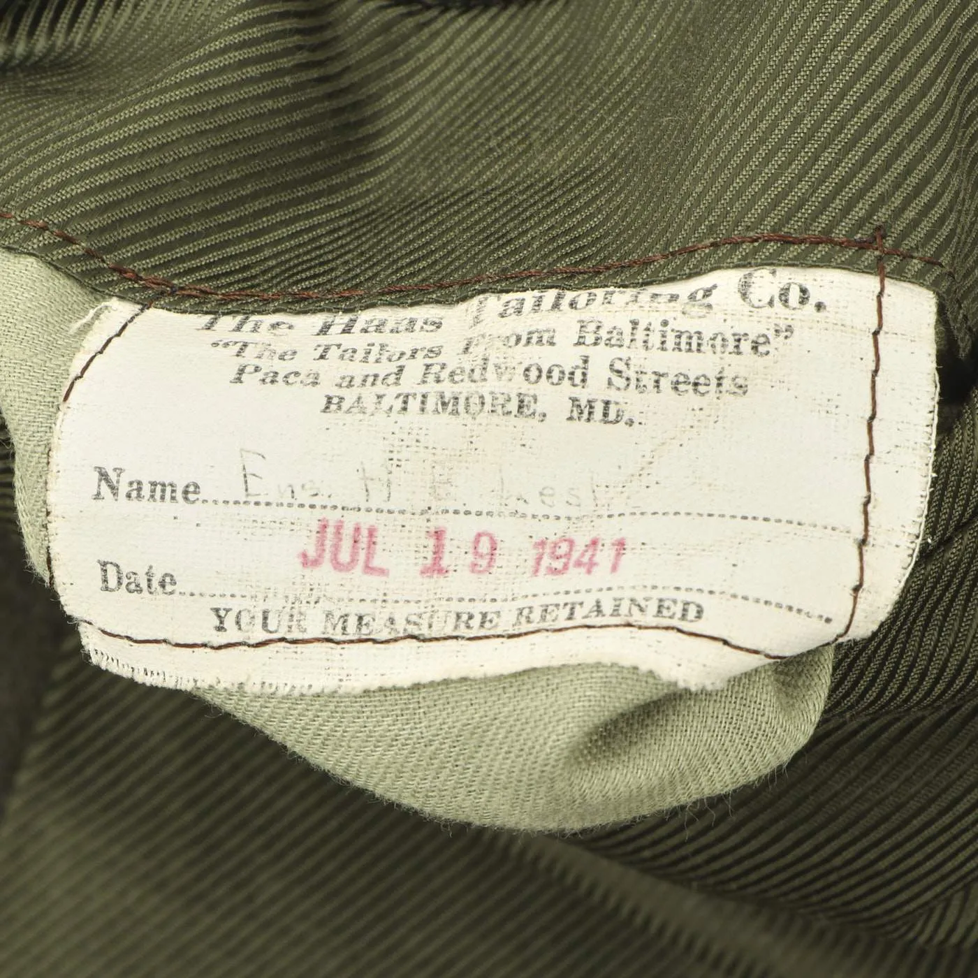 Original U.S. WWII Navy Fighter Squadron VF-29 Pilot KIA Named Service Coat with Research Binder