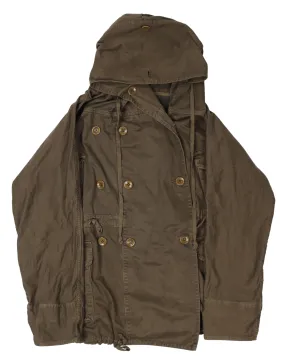 Oversized Military Parka Coat