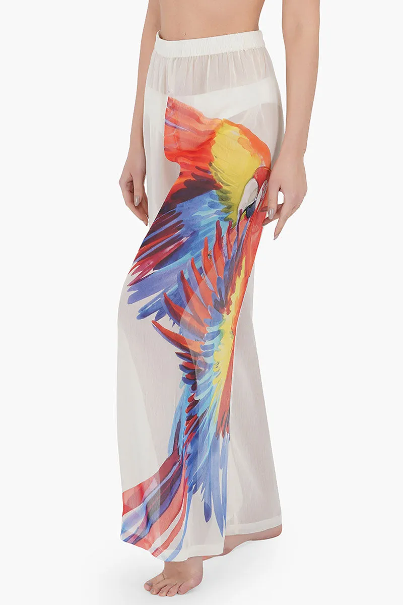 Parrot in Paradise Beach Cover Up Pants