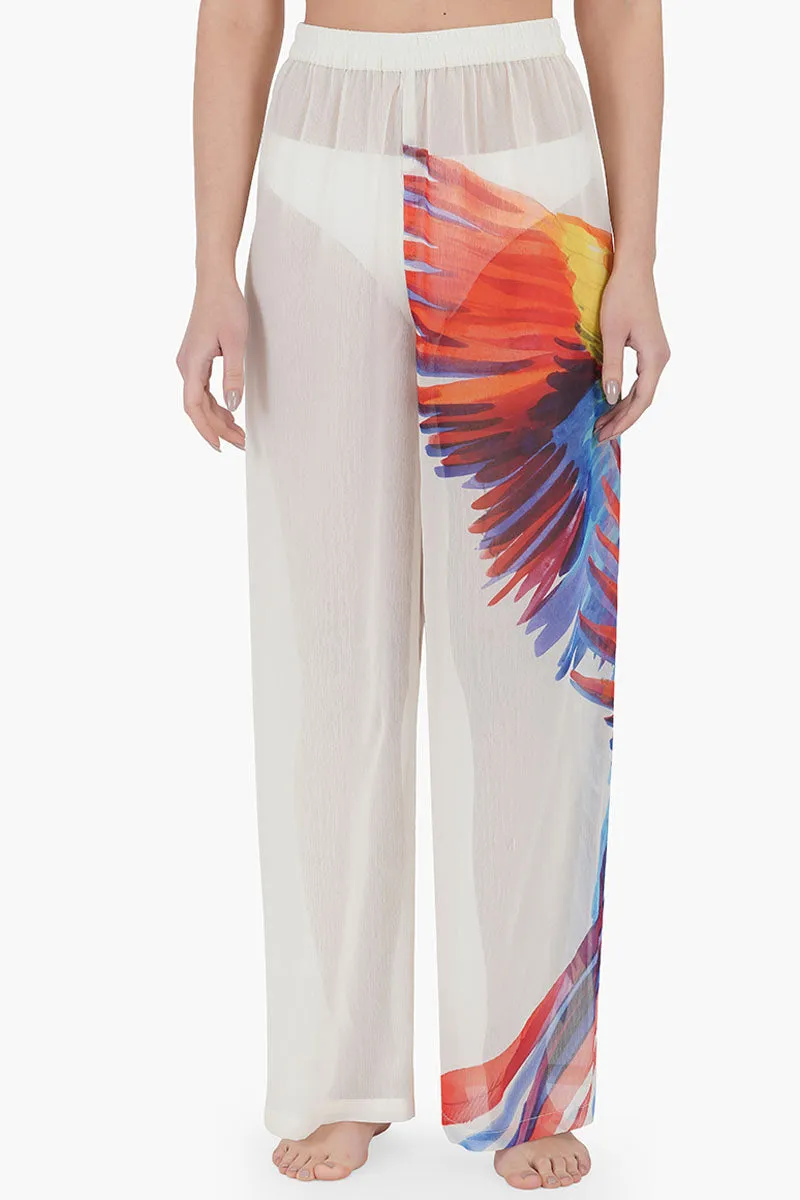 Parrot in Paradise Beach Cover Up Pants