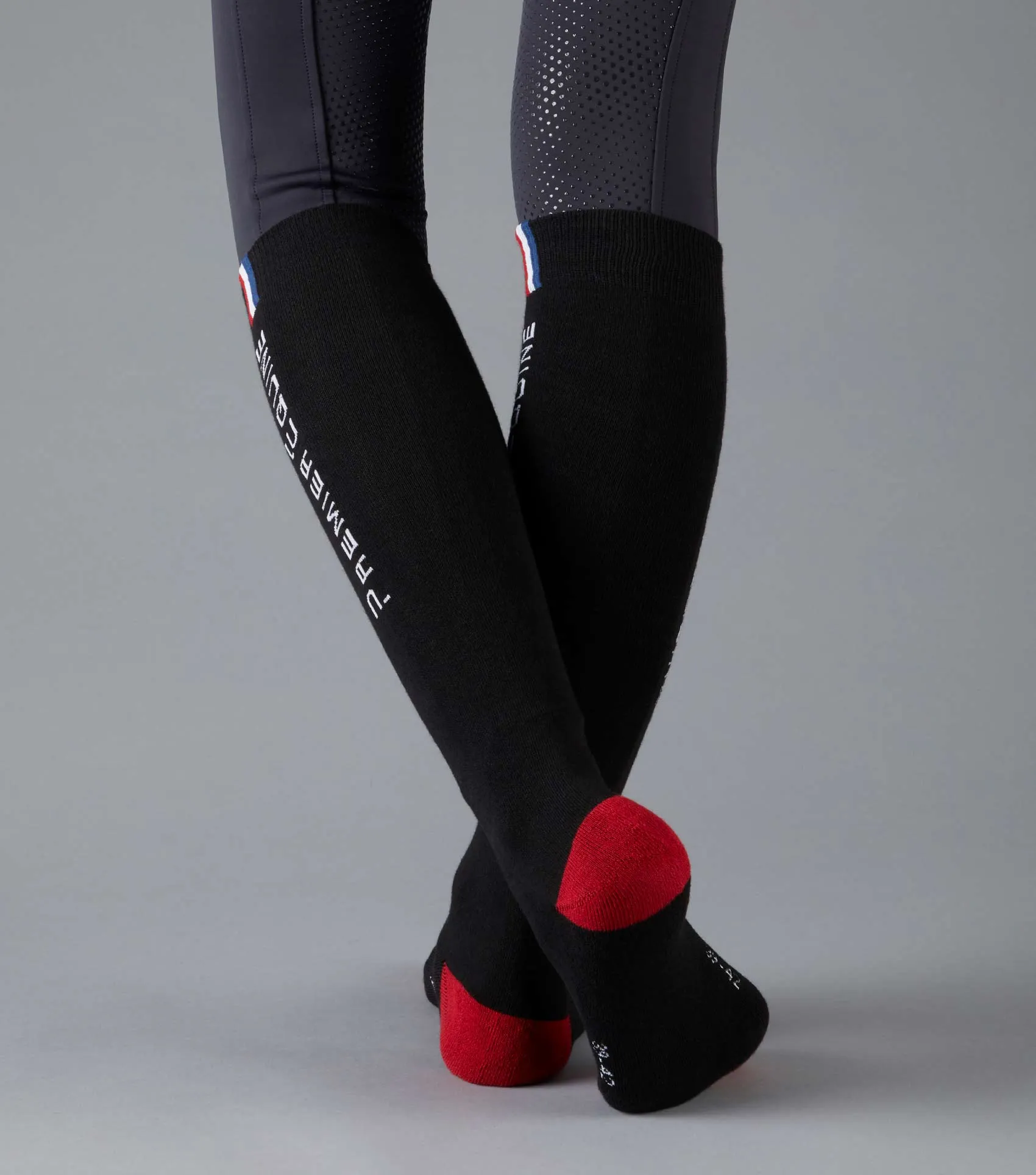 PE Sports Series Riding Socks (1 Pair) Black