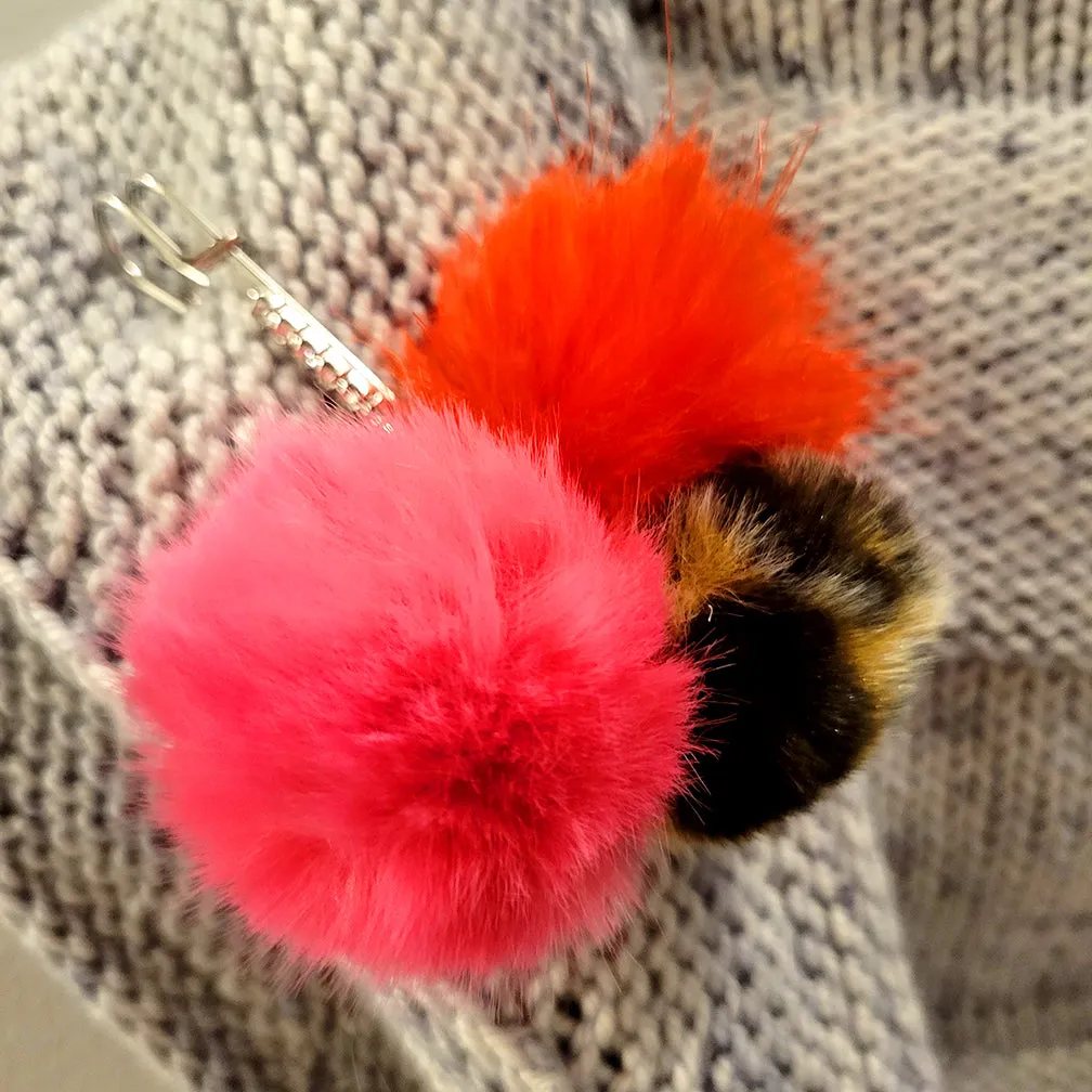 pompom shawl pins {accessories}