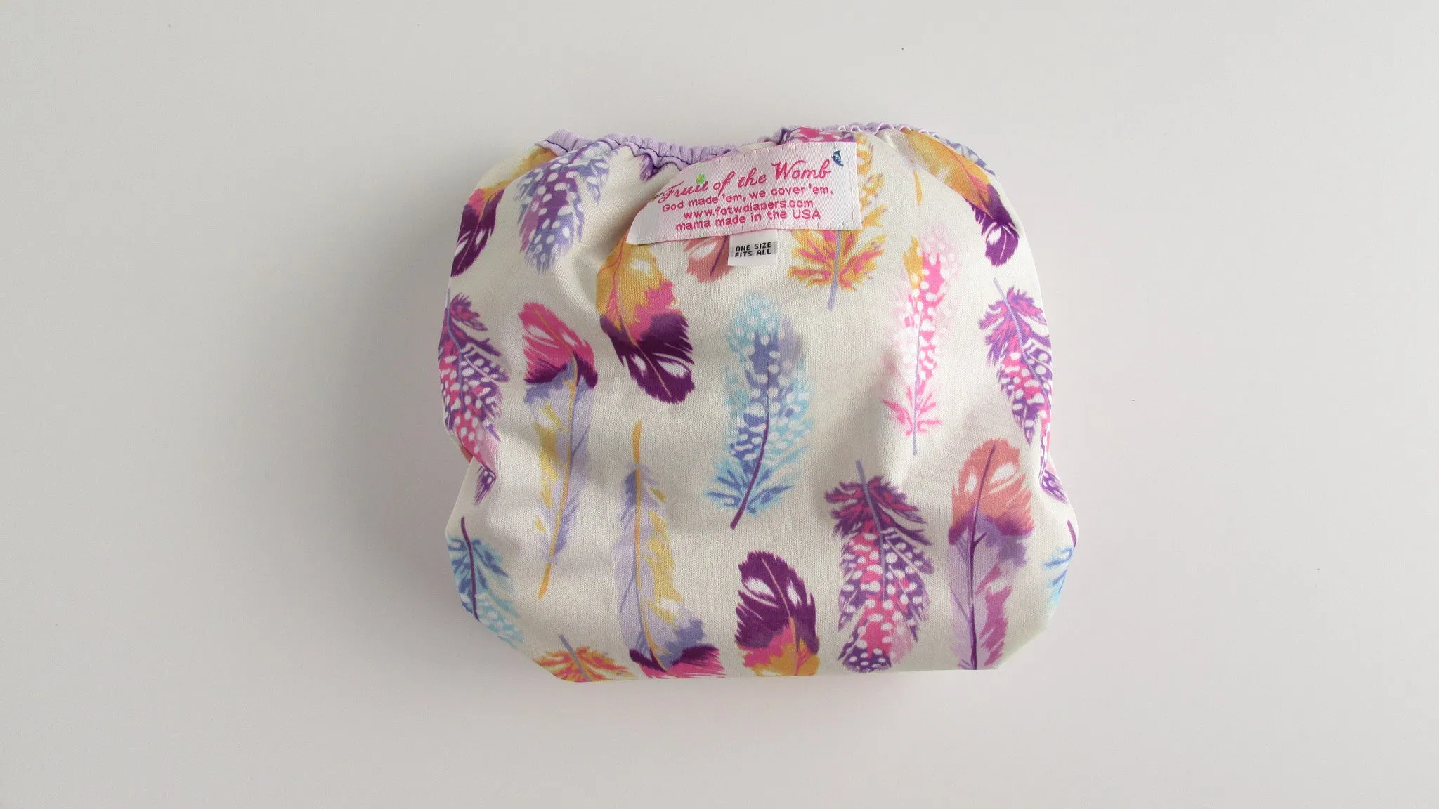 Prissy Pants Feathers Diaper Cover