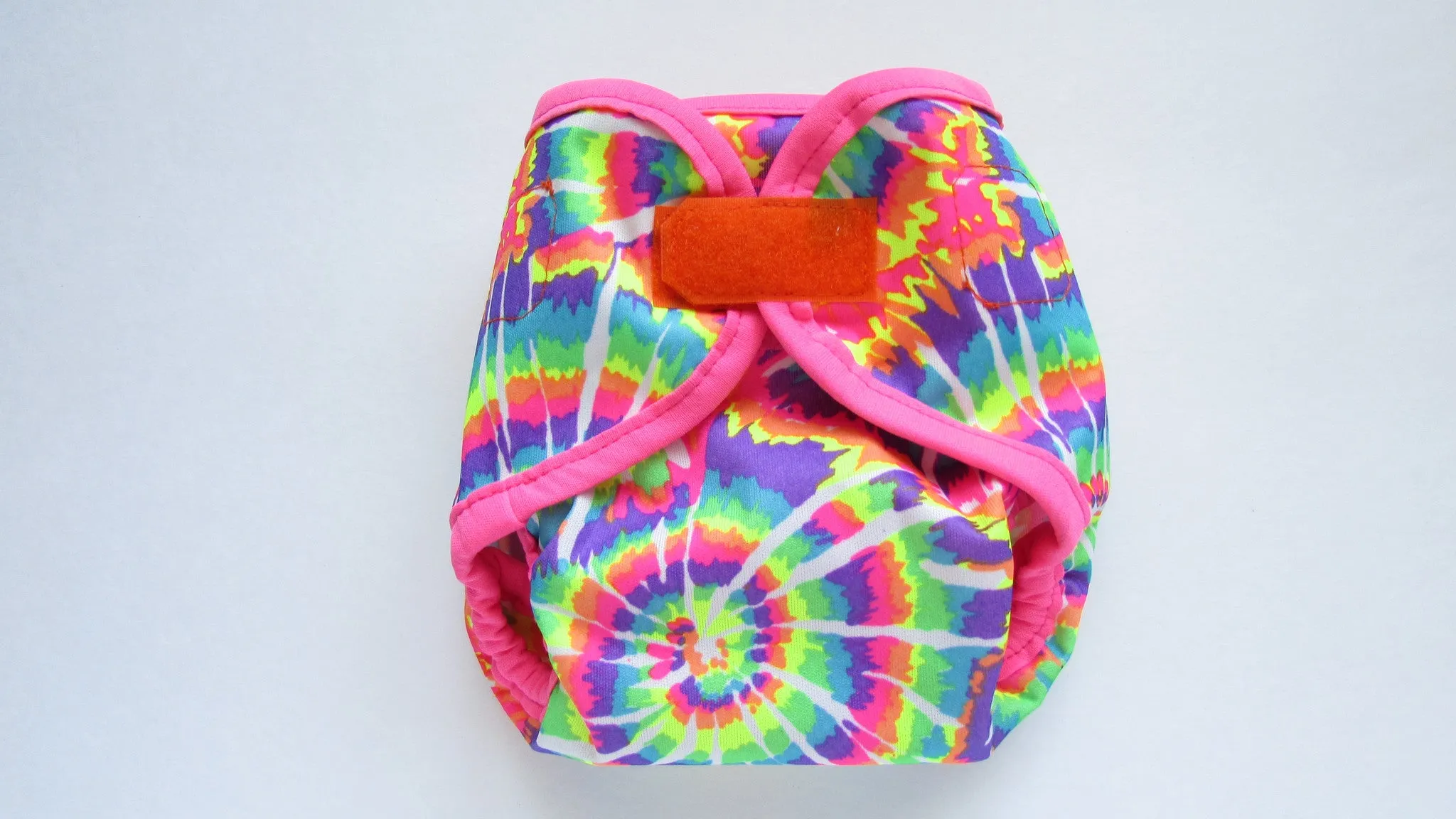 Prissy Pants Neon Tie Dye Diaper Cover