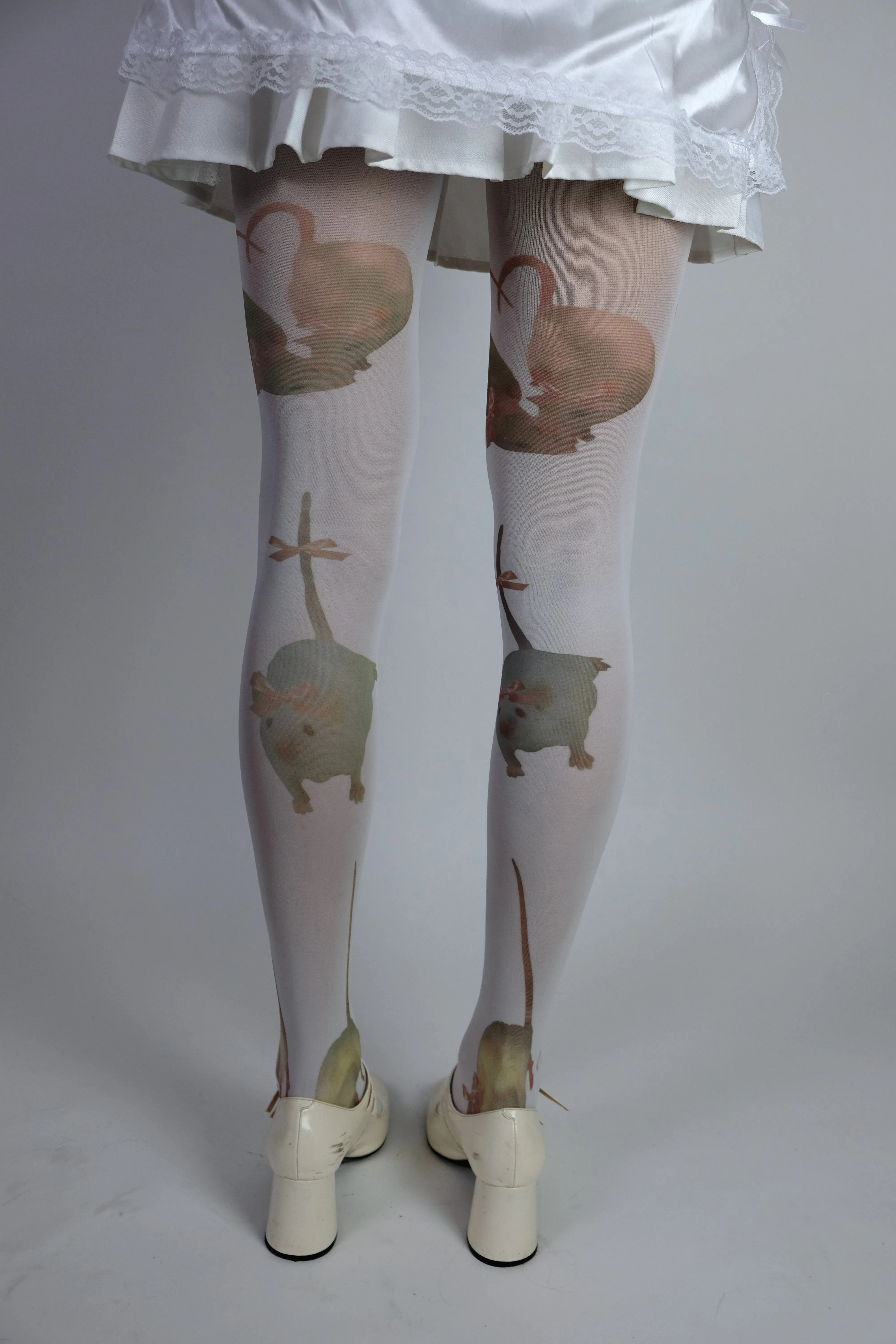 Rats with Bows tights- S-XL