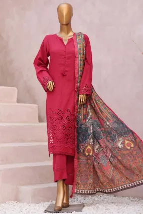 Sada Bahar Stitched 3 Piece Karandi Shawl Collection'2023-KCK-Atishi