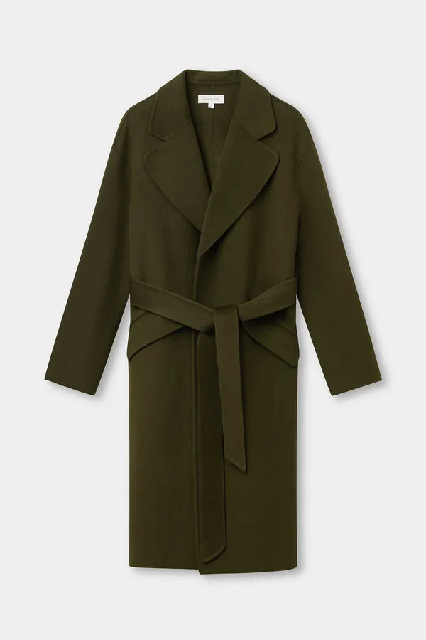 Sadie Forest Single Breasted Wool Coat