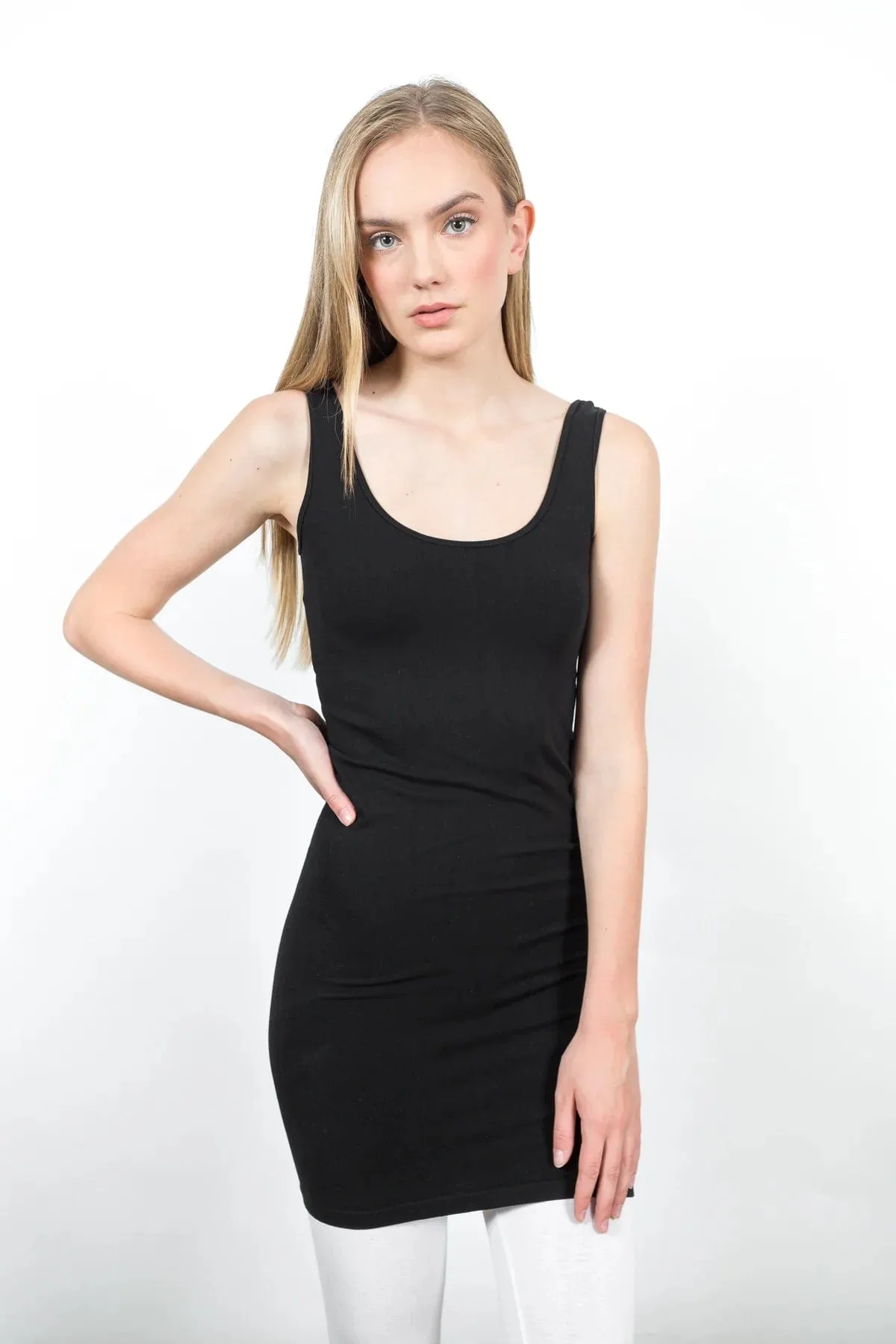 Shannon Passero Reversible Tank Dress Black 572