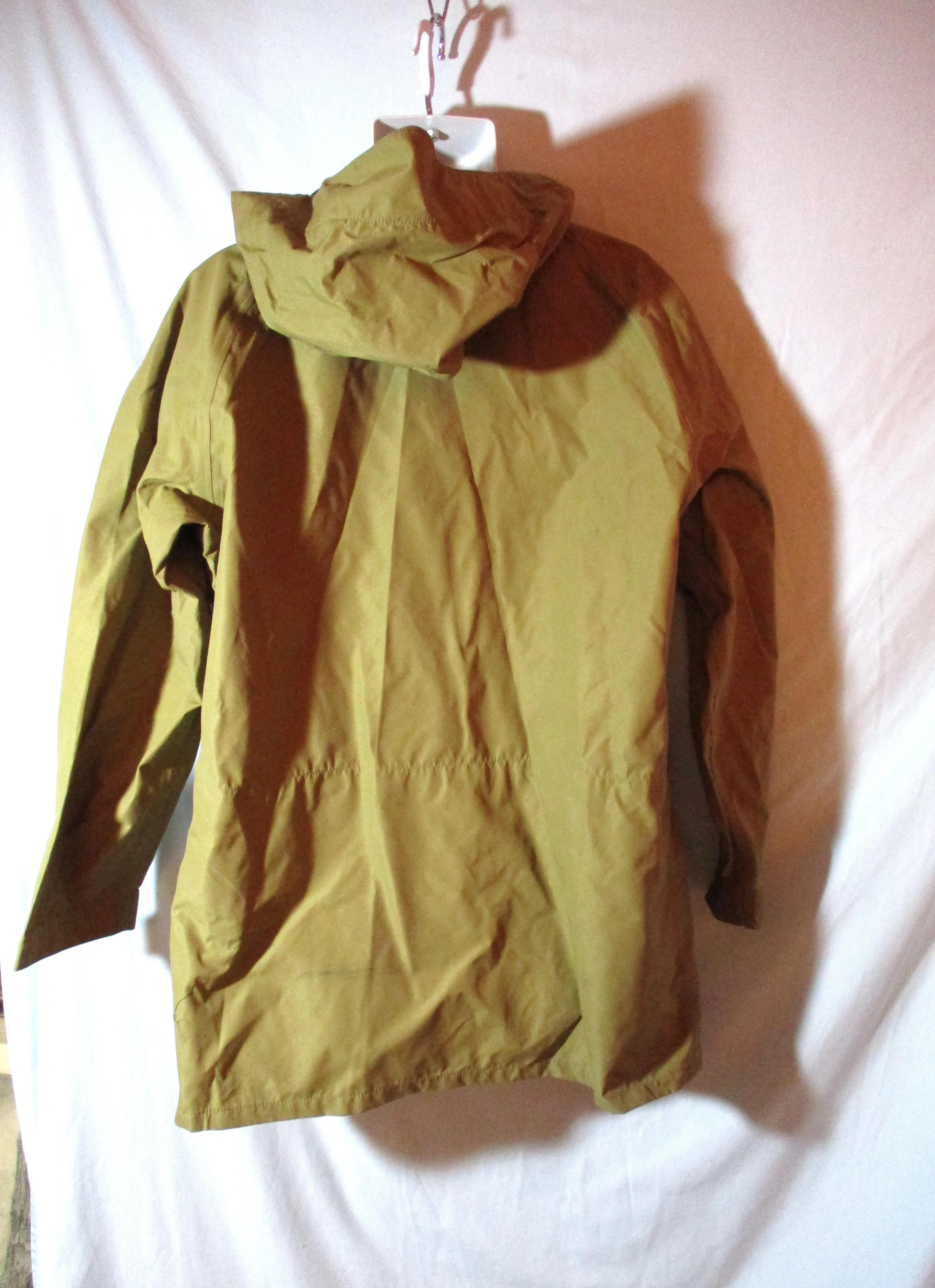 SIERRA WEST GORE-TEX RUNNING Windbreaker JACKET XL Coat PARKA KHAKI