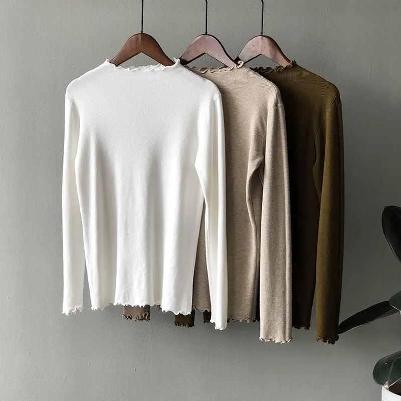 Slim Knitted sweater Women