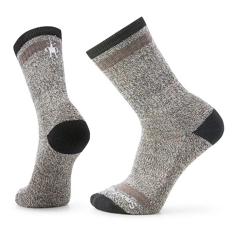 Smartwool Everyday Larimer Light Cushion Crew Socks Color: Black-Taupe Heather