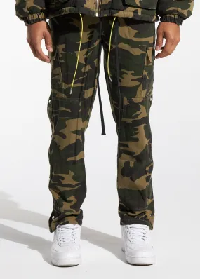 Snap Cargo Pants (Camo)