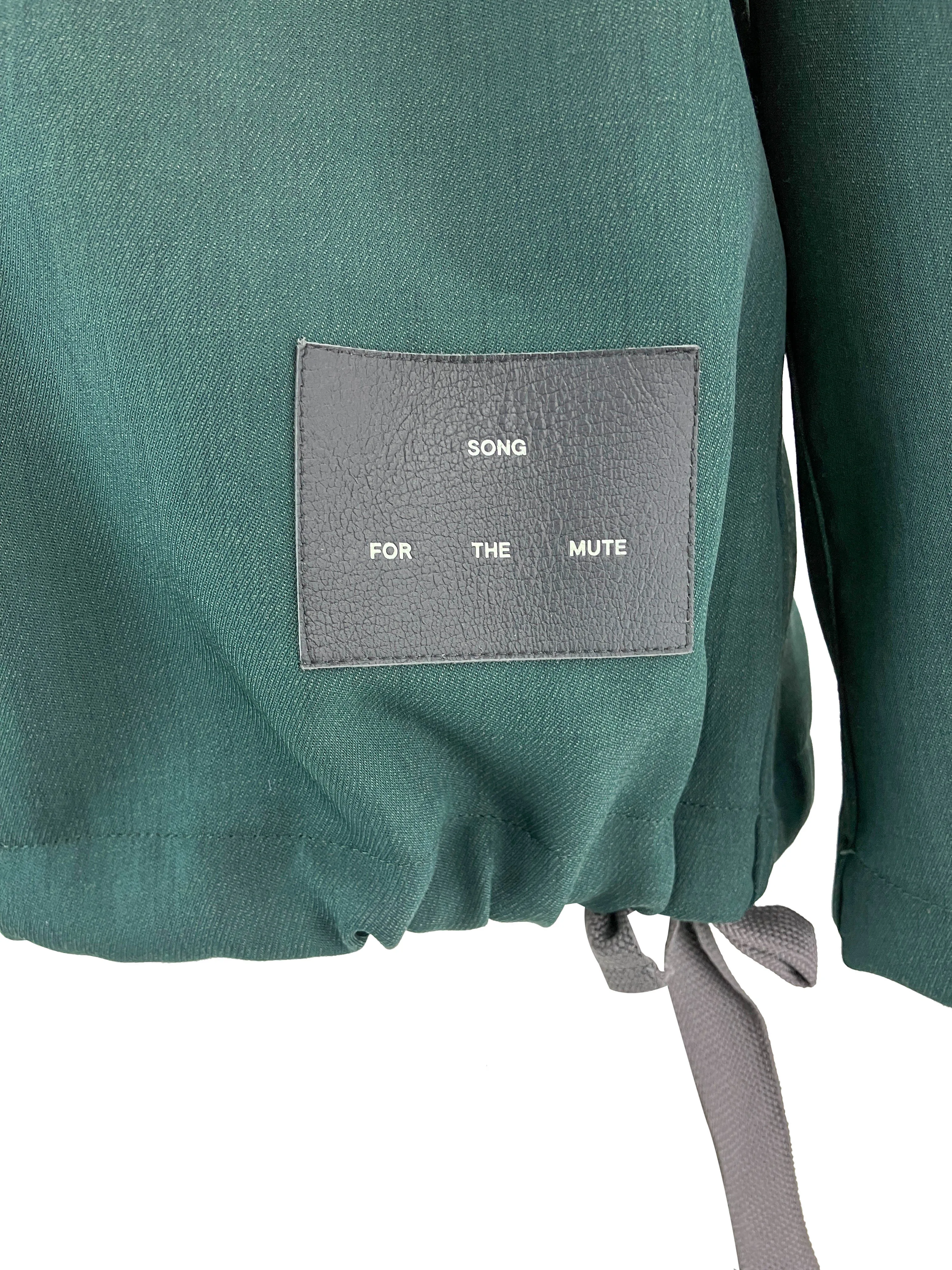 Song For The Mute Patch Pocket Jacket in Green