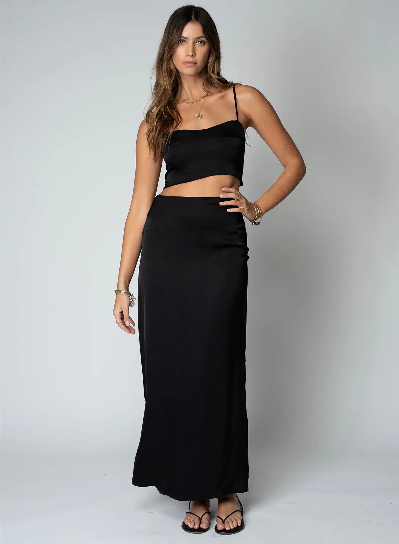 Stillwater Dani Maxi Skirt in Black