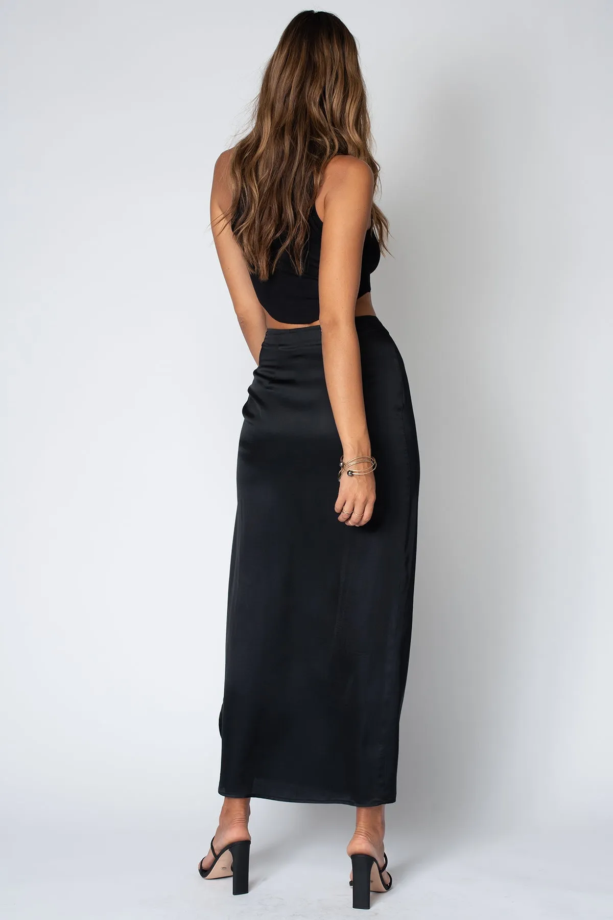 Stillwater Dani Maxi Skirt in Black