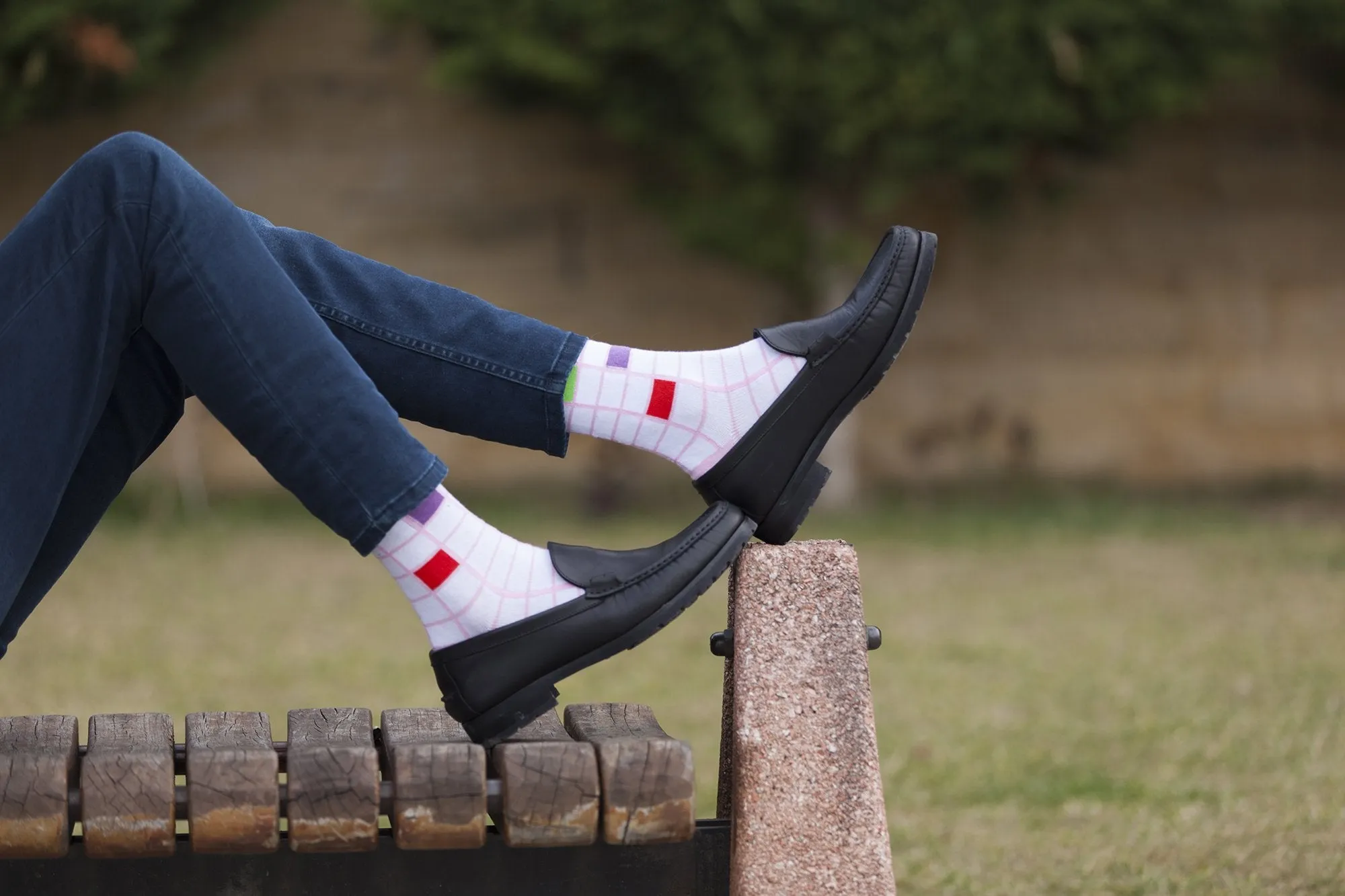 Stylish Men's Blocks Socks